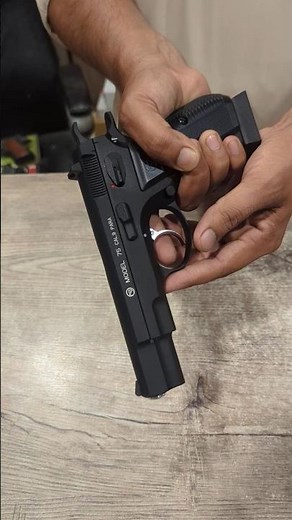 ASG CZ 75 CO2 BB Pistol #shortvideo #shotsfeed #airsoft #airsoftcqb #danwesson #cz #czshadow2 #short