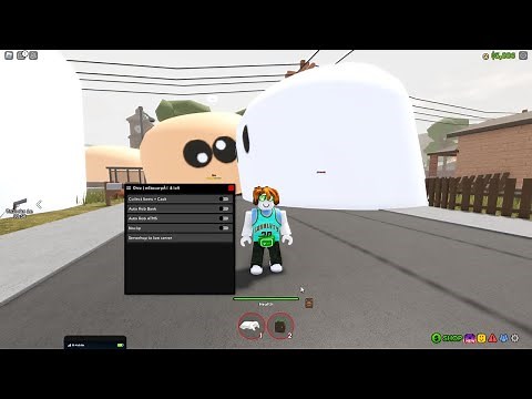 [Roblox] Ohio Script AutoRobBank/ATMS, AutoCollectMoneyItem, HitboxExtender, NoClip, And More