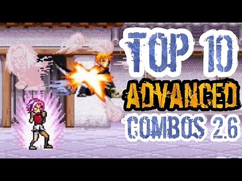 Top 10 Advanced Combos (Part 1) - Bleach vs Naruto 2.6