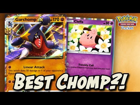 I Reached Peak Rating w/ Garchomp EX! ft. Cleffa 📈 [Pokemon TCG Pocket]