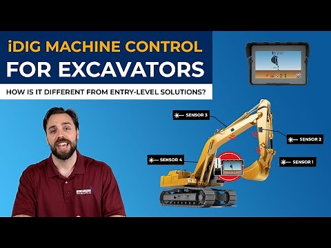 iDig Grade Control For Excavators Compared to Entry Level Machine Control Solutions