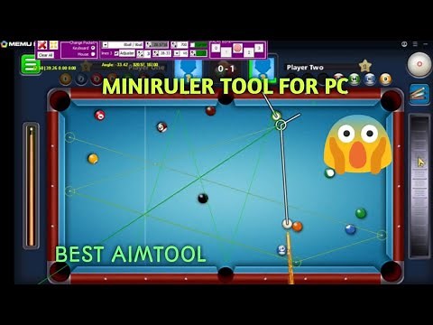 Miniruler for 8 ball pool | Only for pc/ laptop | Best Aimtool in 8bp