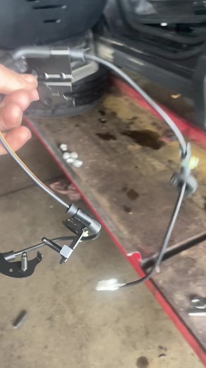 ABS sensor replacment on a 2015 toyota rav4 #mechanic #justrolledin #justrolledintotheshop #toyota