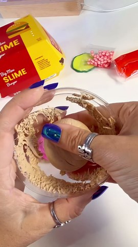 Big Max slime burger #slime #asmr #fivebelow