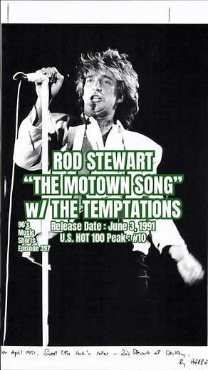 Rod Stewart, The Temptations “The Motown Song” #90s #90smusic #rodstewart #thetemptations