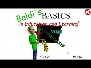 BASICS Mod Update version 1.0.7 Baldi's Basics Classic Mod.