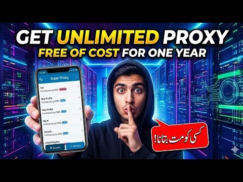 Get Unlimited Proxy Free | 100% Working Method