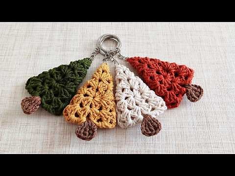 Amazing Crochet Keychain Ideas for a Festive Christmas | Perfect Christmas Gift