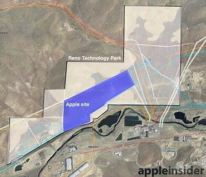 Apple's moving the earth for its iCloud site in Reno, Nevada | AppleInsider
