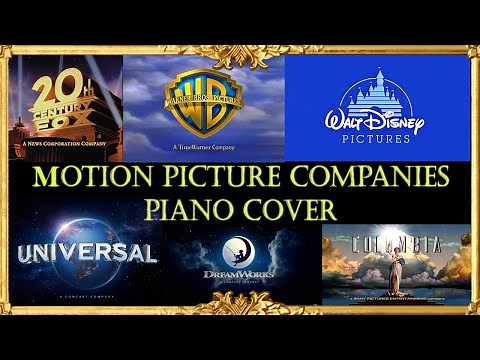 Motion Picture Production Companies Intro PIANO Cover (film studios intro)