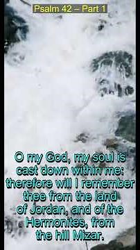 Psalm 42 Explained: A Deep Yearning for God’s Presence | Bible Study Insights