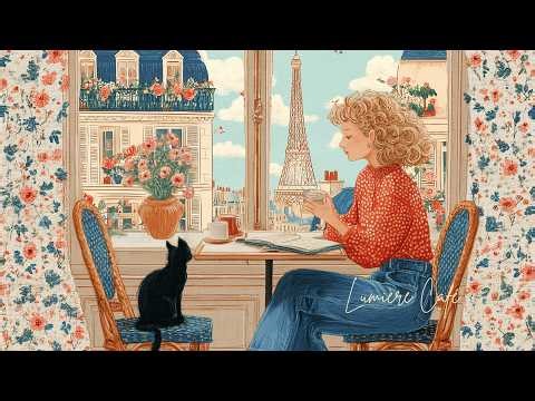 Paris Cafe Music ☕ Late Morning Daydream by the Seine