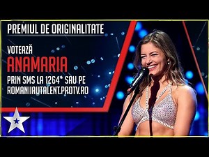 Românii au talent! ANAMARIA BOZGA | Dans superb la bară! Un 10 perfect!