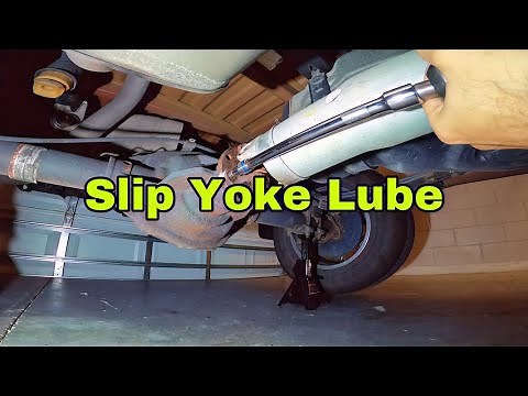 F150 Driveshaft Spline Lube