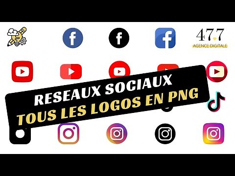 Logos réseaux sociaux png : Comment ajouter leurs icônes à votre site web ?