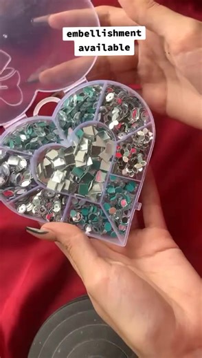 All types of embellishment available dm now to get these beautiful embellishment #fabric #craft #art #artist #foryoupage❤️❤️