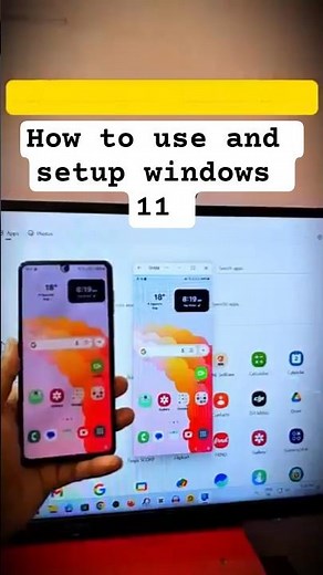 How to use and setup windows 11 .phone link in a complete guide || #Windows11#PhoneLink​ #TechGuide​