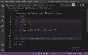 数组的slice和splice两兄弟-学习vlog