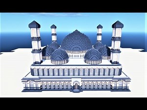 Minecraft Modern Mosque | Islamic Architecture