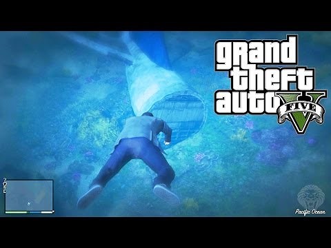 GTA 5: How to get $12,000 Every Minute! Secret Underwater Package Location (Grand Theft Auto V)