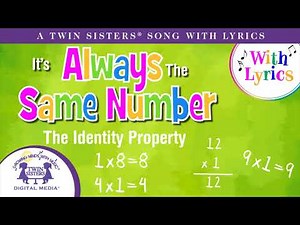 It's Always The Same Number - The Identity Property - Learn Multiplication Fast & Easy!