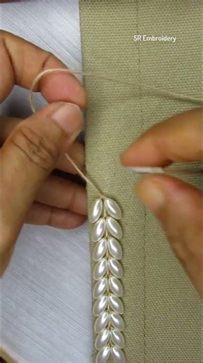 Most unique border lace hand embroidery😱🔥 #embroidery #design #handembroidery ...