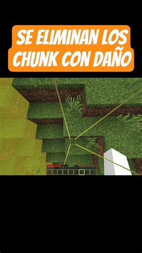 Paso MINECRAFT pero se borra un CHUNK si me hago daño | colab