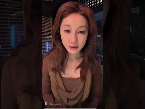 Beautiful Chinese girl allergy wet sneeze 155