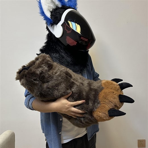 Fursuit Foot Paws: Customizable Furry Shoes - Etsy