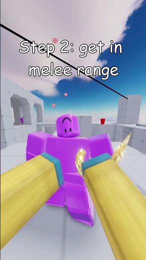 How To Backstab From The Front With The Knife In Roblox Rivals