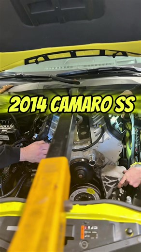 2014 Camaro SS | 6.2L V8 Engine installation in progress at Horsepower Farm. This combination features an ECS blower, built with boost in mind — and chasing a 675 WHP goal when it’s time to put numbers on it. #HorsepowerFarm #CamaroSS #62LV8 #ECSBlower #EngineInstall @Ember Co. | Ignite Media