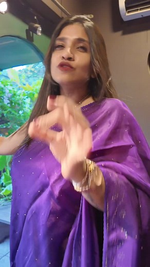 Saree | Salwar - ONLINE ETHNIC WEAR STORE on Instagram: "Style code 22052591 Cost ₹5500 Blended organza saree in a striking purple hue — with subtle stonework detailing on the border and pallu. Light, elegant, and made for those magical night party vibes. Party wear organza saree | Purple stone work saree | Night function saree | Border work saree | Lightweight party saree | Elegant organza drape WhatsApp us at 9895355800 to order or inquire"