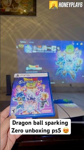 SPARKING ZERO PS5 disk Unboxing 😱 Next-Gen Dragon Ball Experience Begins!