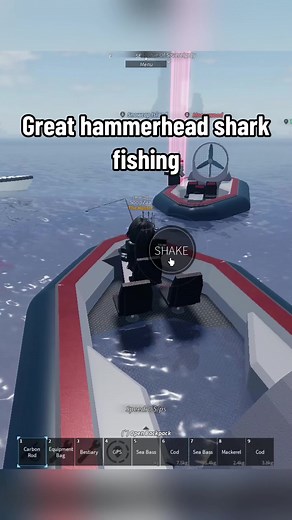ตกได้ฉลามหัวค้อน Roblox Fisch