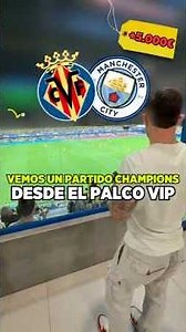 😱 This is what a Champions League match looks like from the VIP box! 👑 #football #ucl #vip #champ...