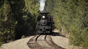 Railroads played a major role in building Idaho and the American West. The Sumpter Valley Railroad's Locomotive #3 began its working life in Oregon, but also spent time in Cascade, Idaho. The steam train will be featured in "Tracks of Time: The History of Idaho's Railroads", the latest episode from Idaho Experience, premiering March 3 at 7:00pm and March 13 at 5:30pm during FESTIVAL. | Idaho Experience