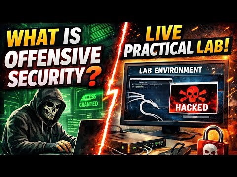 Offensive Security Explained | Live Ethical Hacking Practice Using TryHackMe