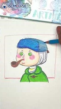 “van-Gogh Self-Portrait”ACMELIAE teaches you step by step! #art #drawing #natural #acmeliae