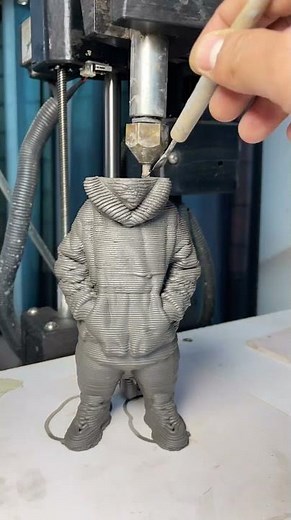 3D Printing Liquid Stone 🗿 (Ceramic Extrusion Timelapse)