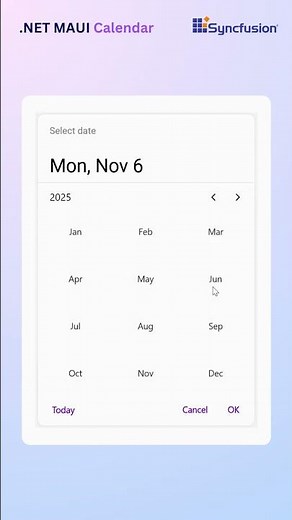 Easily Customize Dates and Views with .NET MAUI Calendar