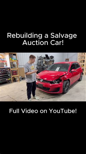 Rebuilding a Salvage Auction Car From Scratch! (Did I Mess Up?) #CarRebuild #SalvageCar #AuctionCar