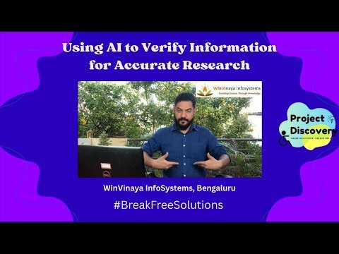 Using AI to Verify Information for Accurate Research | BreakFreeSolution