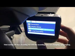 Crosstour CR900 Dashcam Not Recording Issue