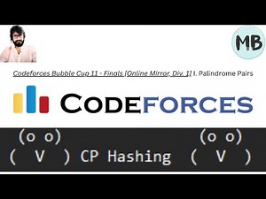 5. Codeforces Bubble Cup 11 - Finals [Online Mirror Div. 1] I. Palindrome Pairs : JAVA