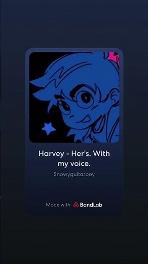 Harvey - Her's. With my voice no instruments. #harvey #hers #singing #music #song