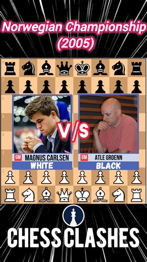 Magnus Carlsen vs Atle Groenn: Pure Tactical Pain! ⚔️🤯 Norwegian Championship! 🇳🇴👑