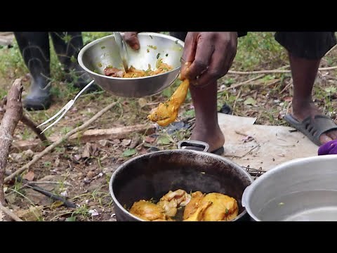 Rabbit Catch and Cook | Jamaica Outdoor Cooking