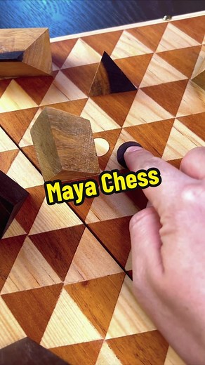 Maya Chess is a super unique abstract game! #chess #maya #boardgames #tabletopgames