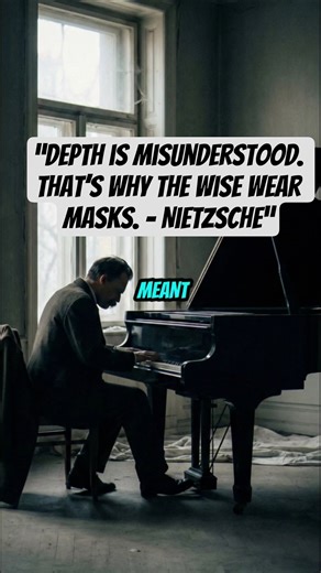 “Why Deep People Hide Their True Self – Nietzsche #Shorts #Psychology#Nietzsche #Psychology