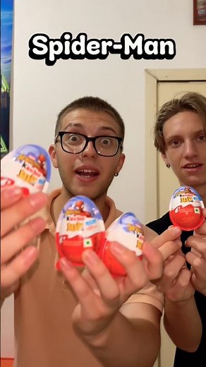 OPENING THE NEW SPIDER-MAN KINDER JOY🍫🕷️ #shorts @BiccettoROBLOX